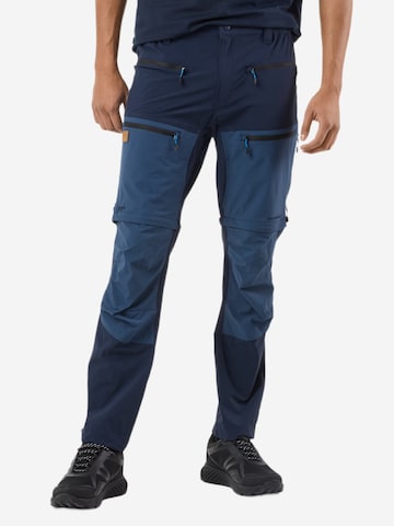 SWEDEMOUNT Regular Outdoorhose 'Lofoten'‌‌‌‌‌‌ in Blau: Vorderseite