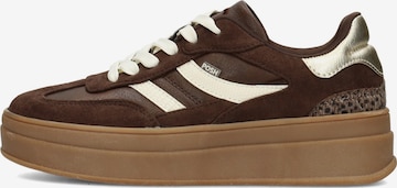 POSH by Poelman Sneaker in Braun: Vorderseite