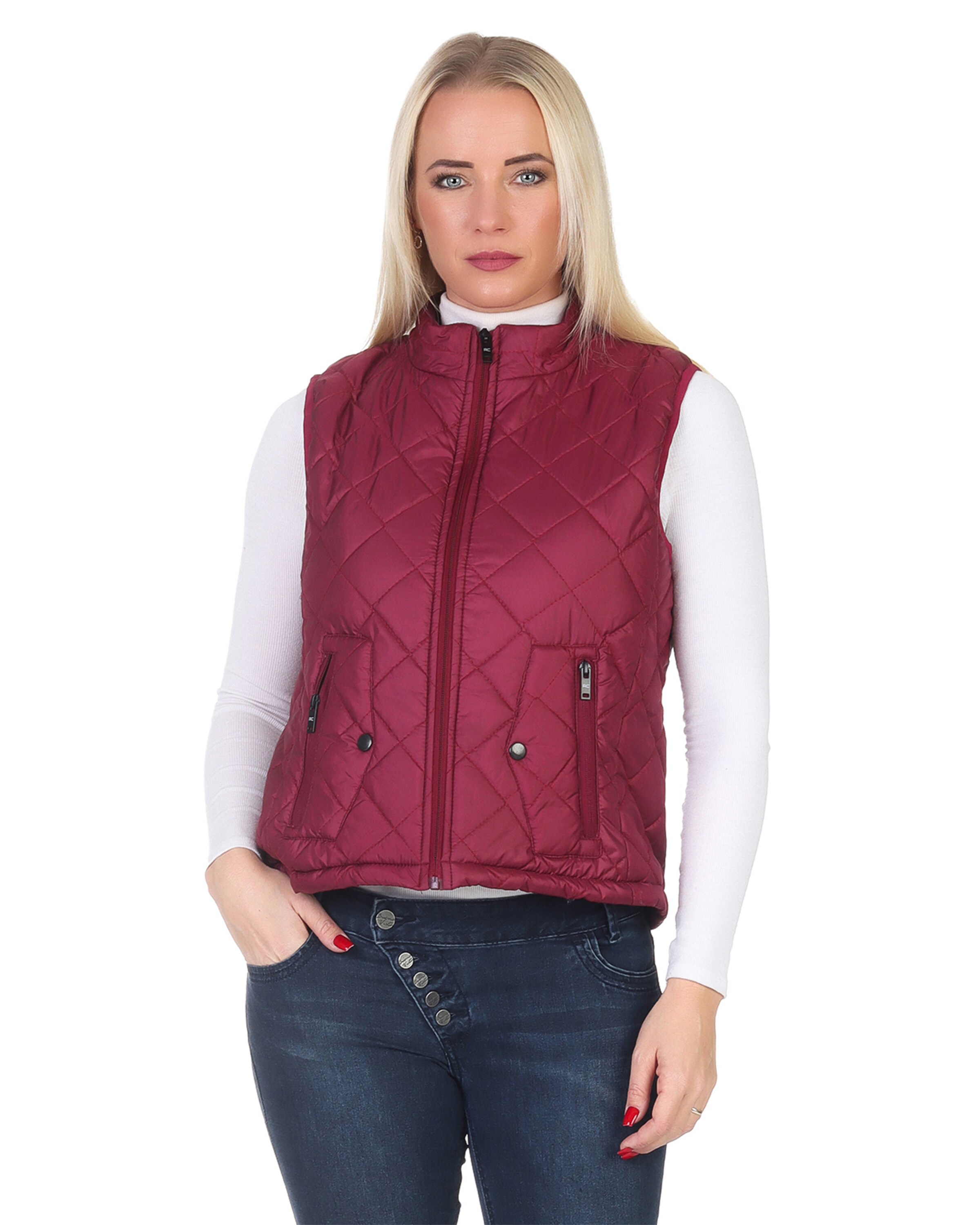 Rock Creek Sportweste in Rot: Vorderseite