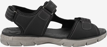 TOM TAILOR Sandal i svart