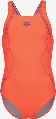 ARENA Badeanzug in Orange: Vorderseite