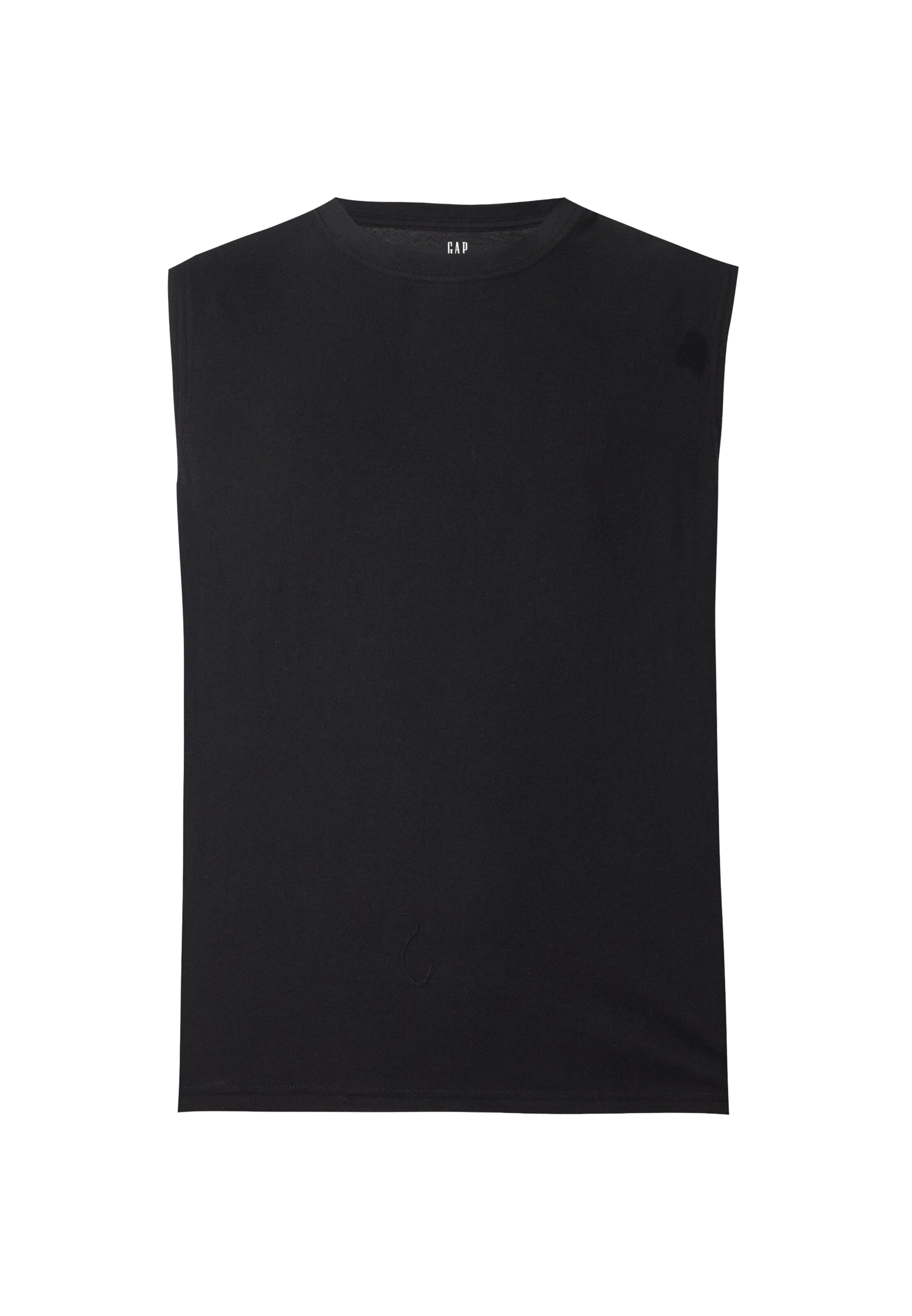 GAP Shirt 'V-EVERYDAY SOFT MUSCLE' in Zwart: voorkant