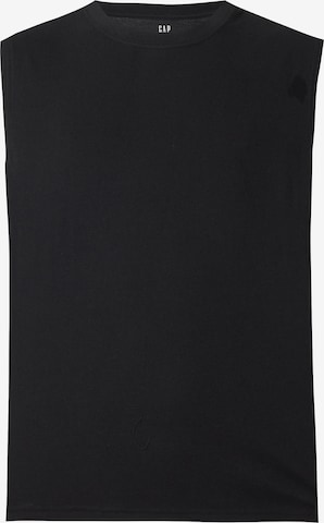 GAP Shirt 'V-EVERYDAY SOFT MUSCLE' in Zwart: voorkant