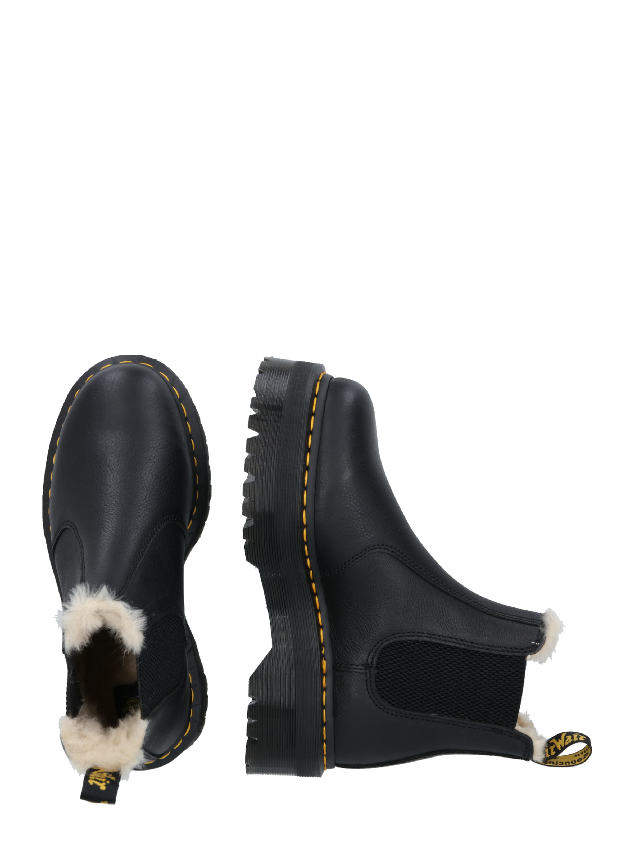 Ghete chelsea de la Dr. Martens pe negru
