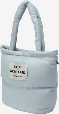 MADS NORGAARD COPENHAGEN Nákupní taška – modrá: přední strana