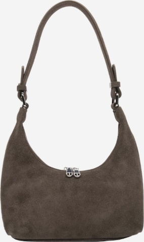 Estro Shoulder Bag '99076-1' in Brown: front