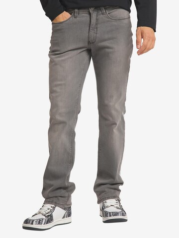 Carlo Colucci Regular Jeans 'Dalri' in Grey: front