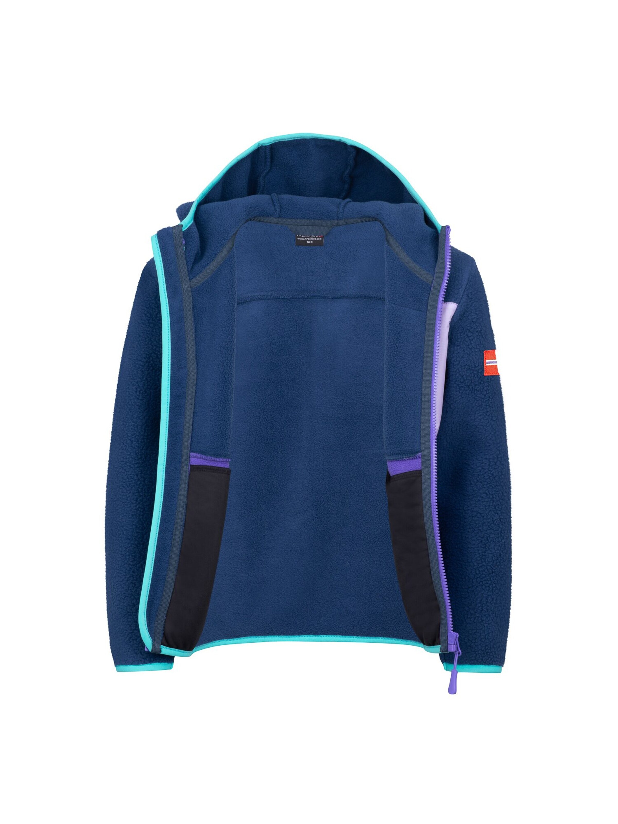 TROLLKIDS Athletic Fleece Jacket in Purple
