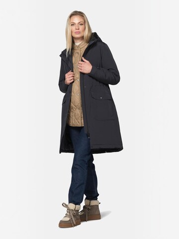 Manteau fonctionnel ILSE JACOBSEN en noir