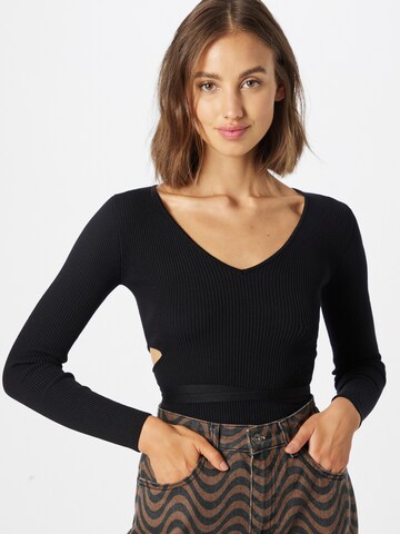 ABOUT YOU Shirt 'Biba' in Black: front