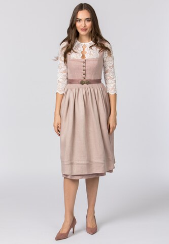 STOCKERPOINT Dirndl 'Tilda' in Pink: front