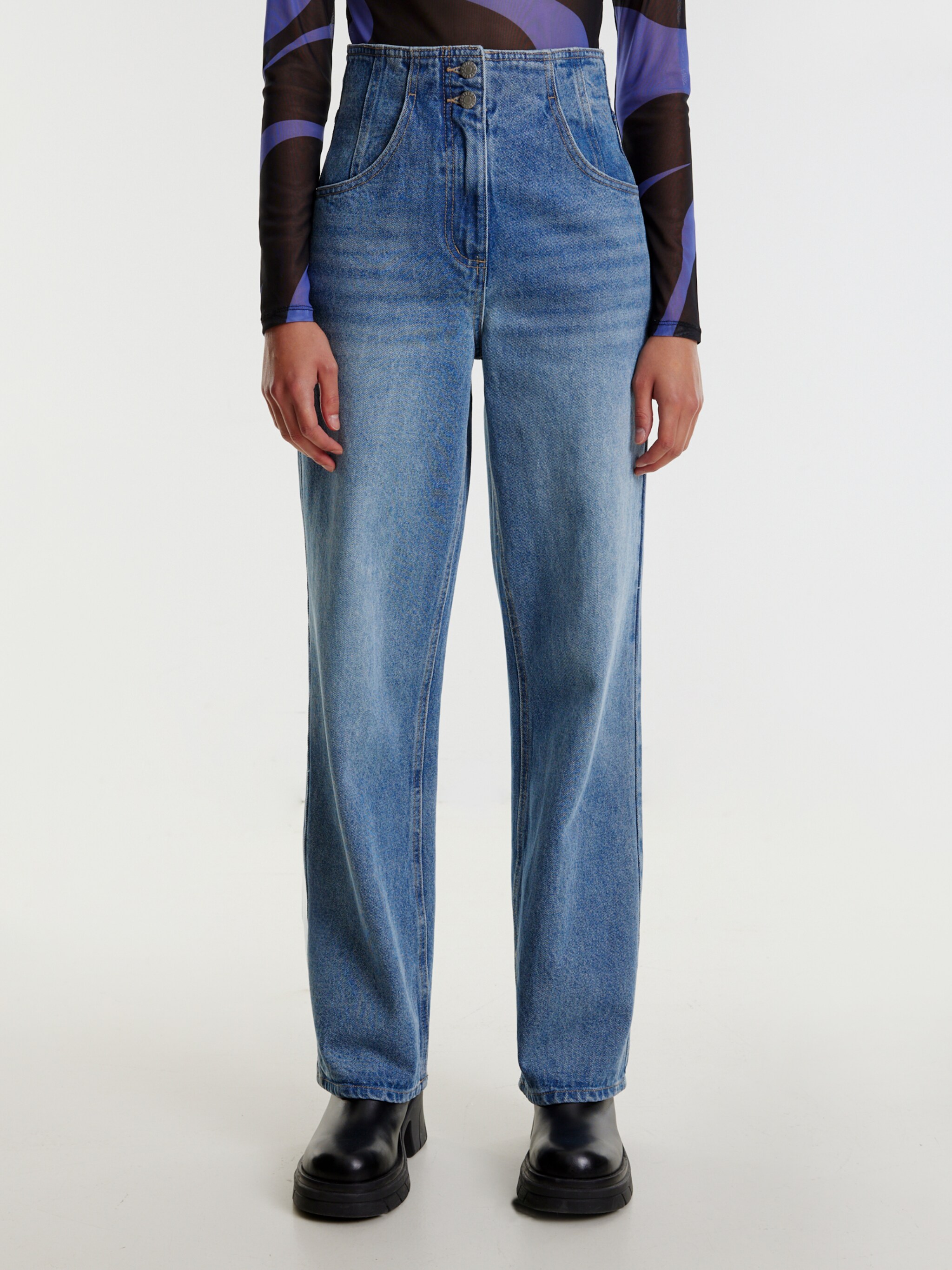 EDITED Produkte Jeans 'Cariba' blau