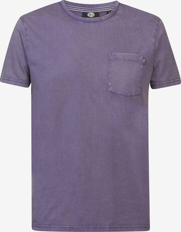 Petrol Industries Shirt in Purple: front