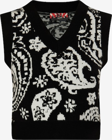 myMo ROCKS Sweater 'Ucy' in Black: front