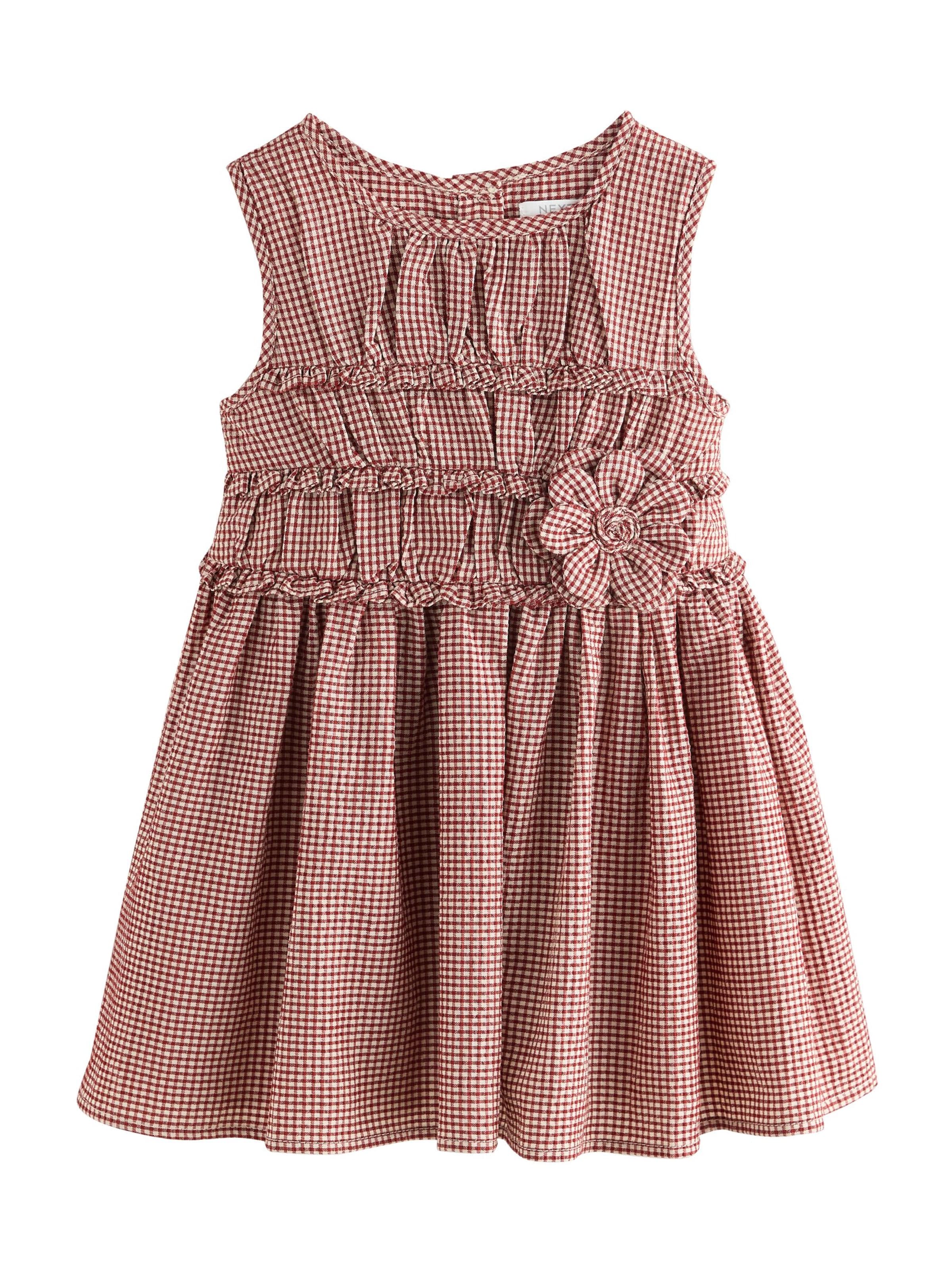 Next Jurk in Bruin: voorkant