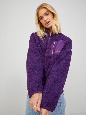 JJXX Fleece jas 'Julie' in Lila