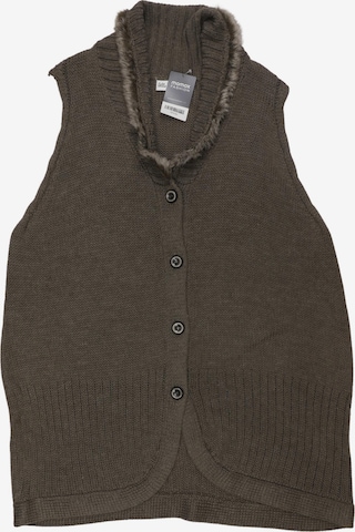 Ulla Popken Weste 4XL in Braun: Vorderseite