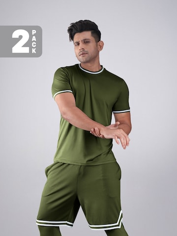 PANTONECLO - Chándal en verde