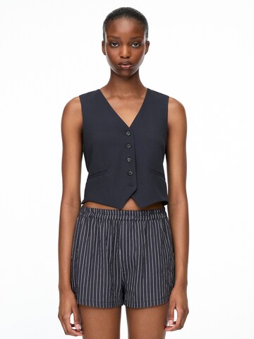 Pull&Bear Regular Shorts in Blau: Vorderseite