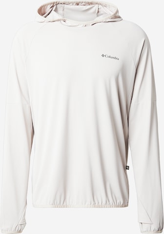 COLUMBIASportska sweater majica 'Skien Valley' - smeđa boja: prednji dio