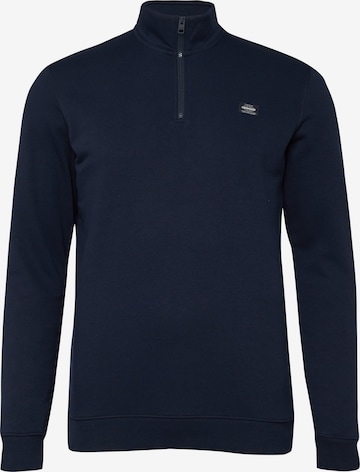 s.Oliver Sweatshirt in Blauw: voorkant