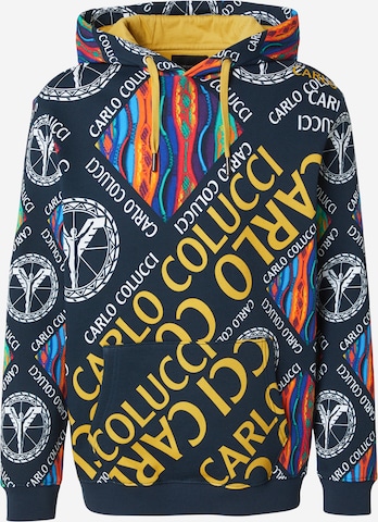 Carlo Colucci Sweatshirt i blå: forside