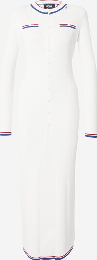 GCDS Pletena haljina u mornarsko plava / crvena / prljavo bijela, Pregled proizvoda