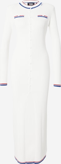 GCDS Pletena haljina u mornarsko plava / crvena / prljavo bijela, Pregled proizvoda