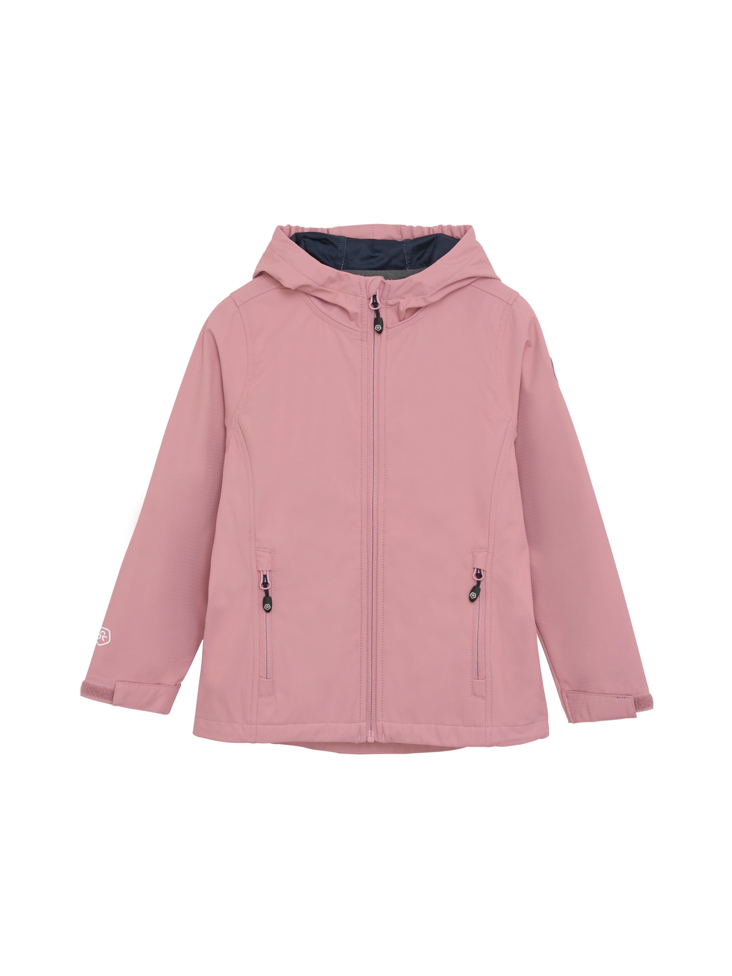 Veste mi-saison COLOR KIDS en rose : devant