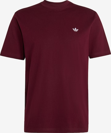 ADIDAS ORIGINALS Shirt 'Trefoil Essentials' in Rood: voorkant