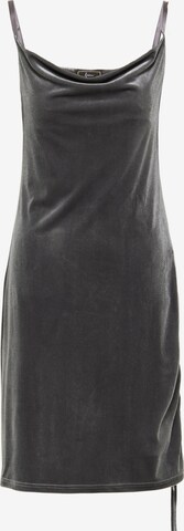 faina Cocktail Dress in Grey: front