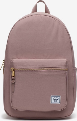 Herschel Backpack 'Settlement' in Pink: front