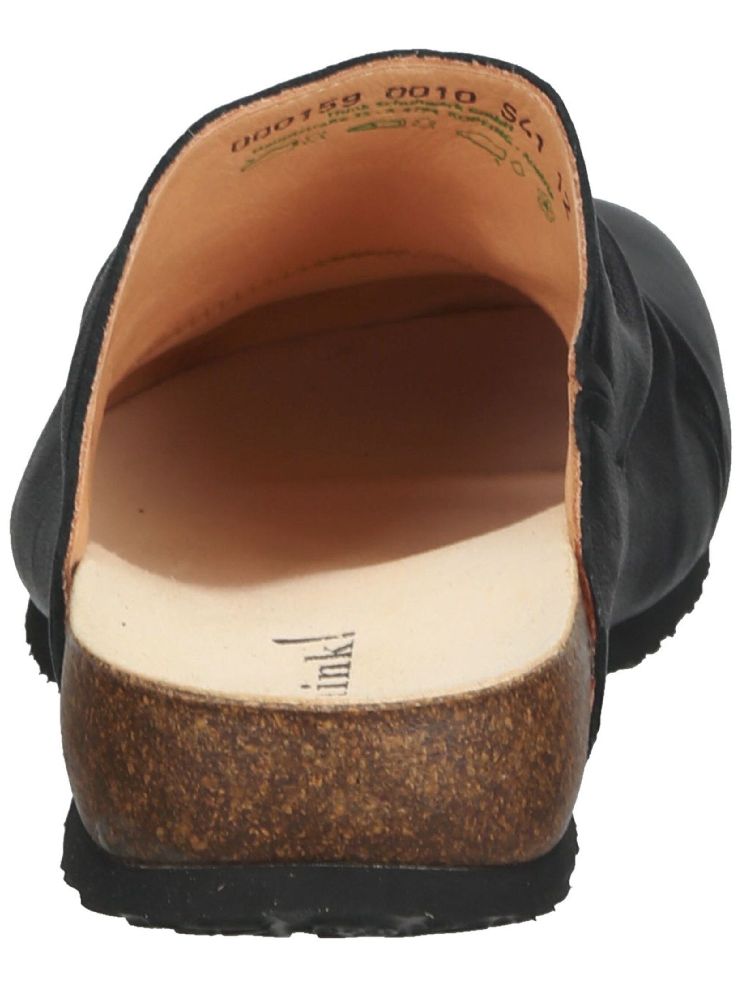 Frauen Pantoletten THINK Pantolette in Schwarz - YU15434 Frauen Pantoletten THINK Pantolette in Schwarz - YU15434