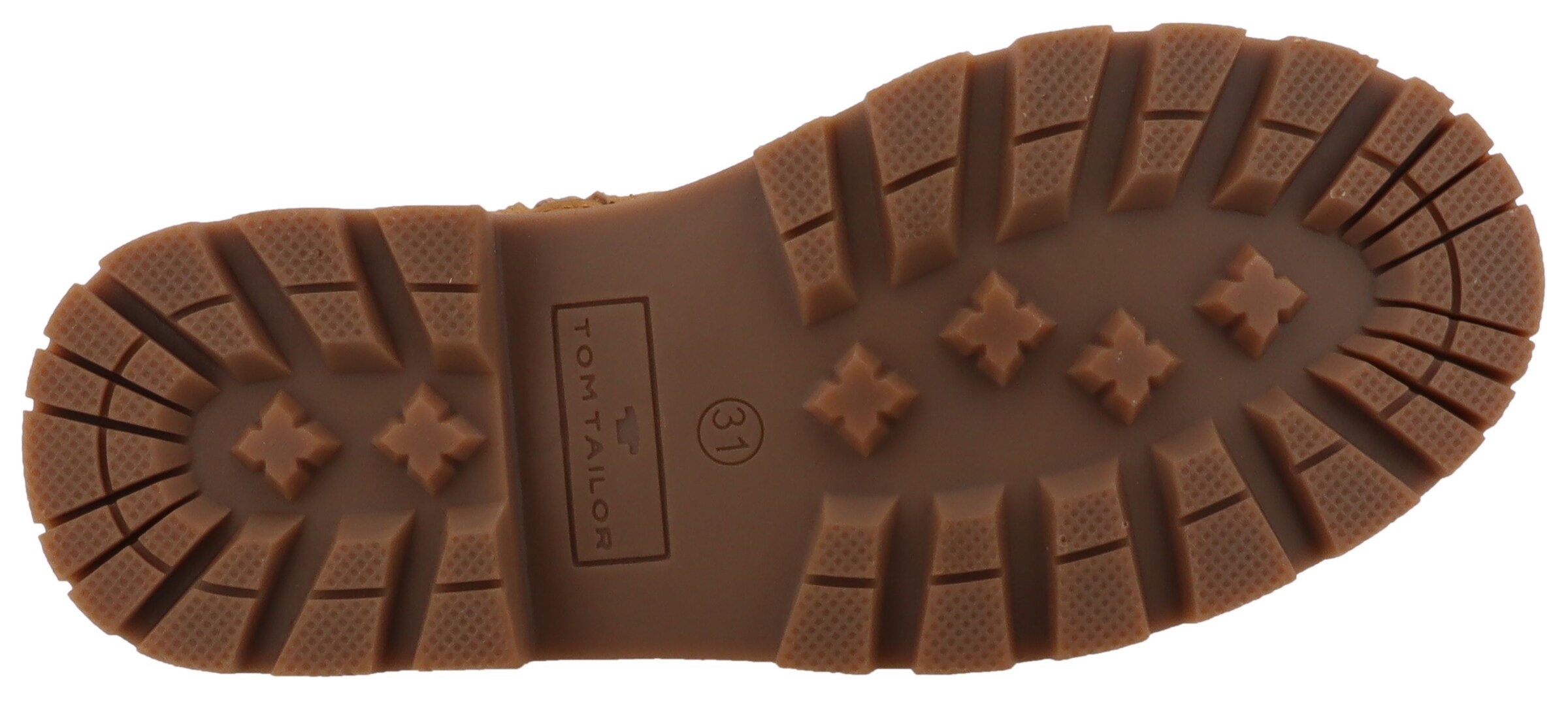 TOM TAILOR Boots in Brown