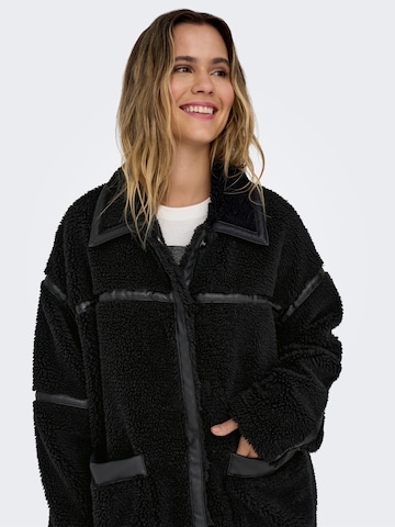 ONLY - Sobretudo de inverno 'Sille' em preto