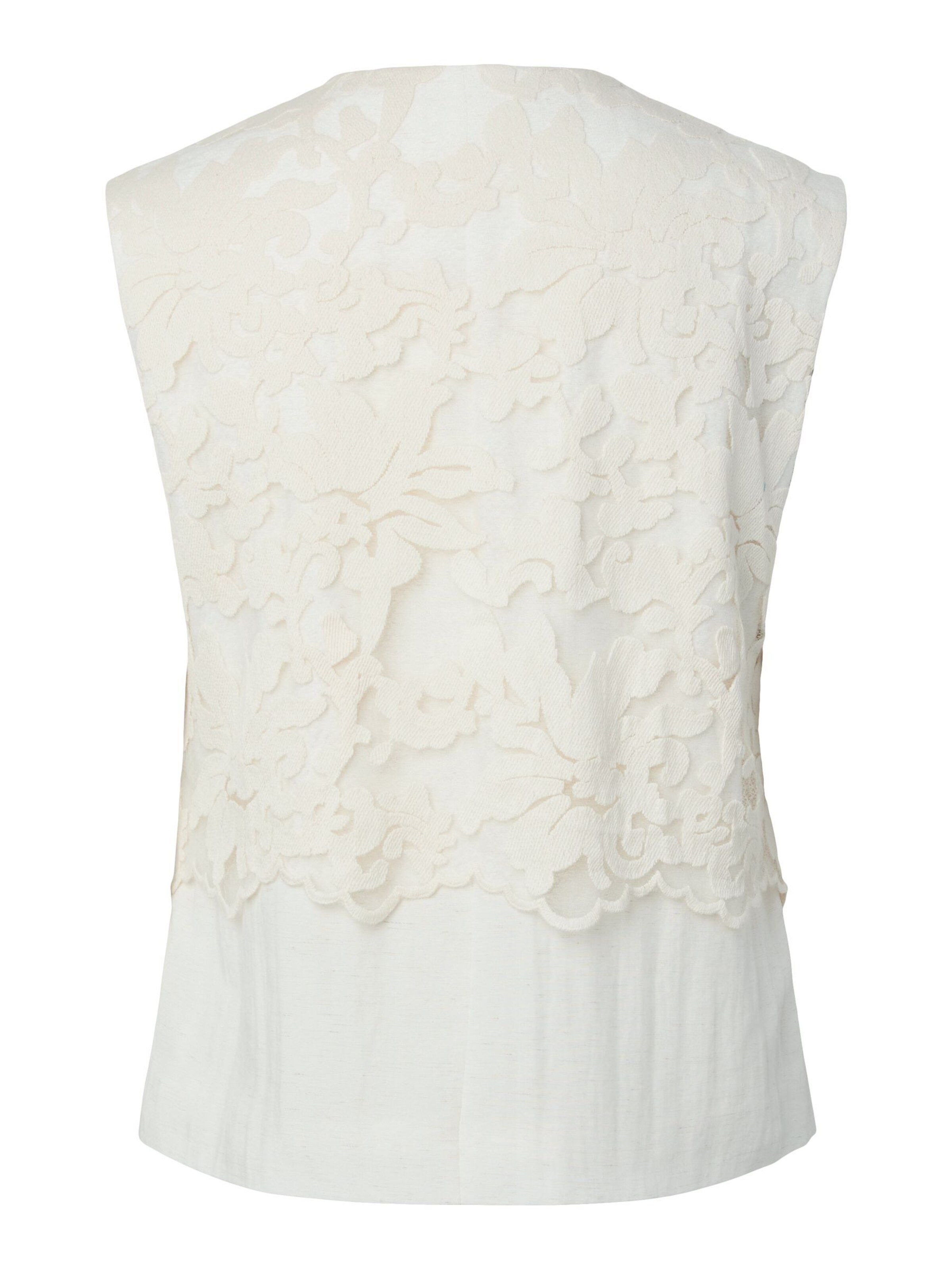 Gilet da completo 'YASTama' di YAS in beige