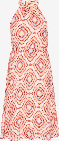 Robe d’été 'Festival' IZIA en orange : devant