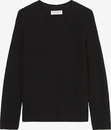 Pull-over Marc O'Polo en noir : devant
