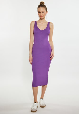 Robe myMo at night en violet : devant