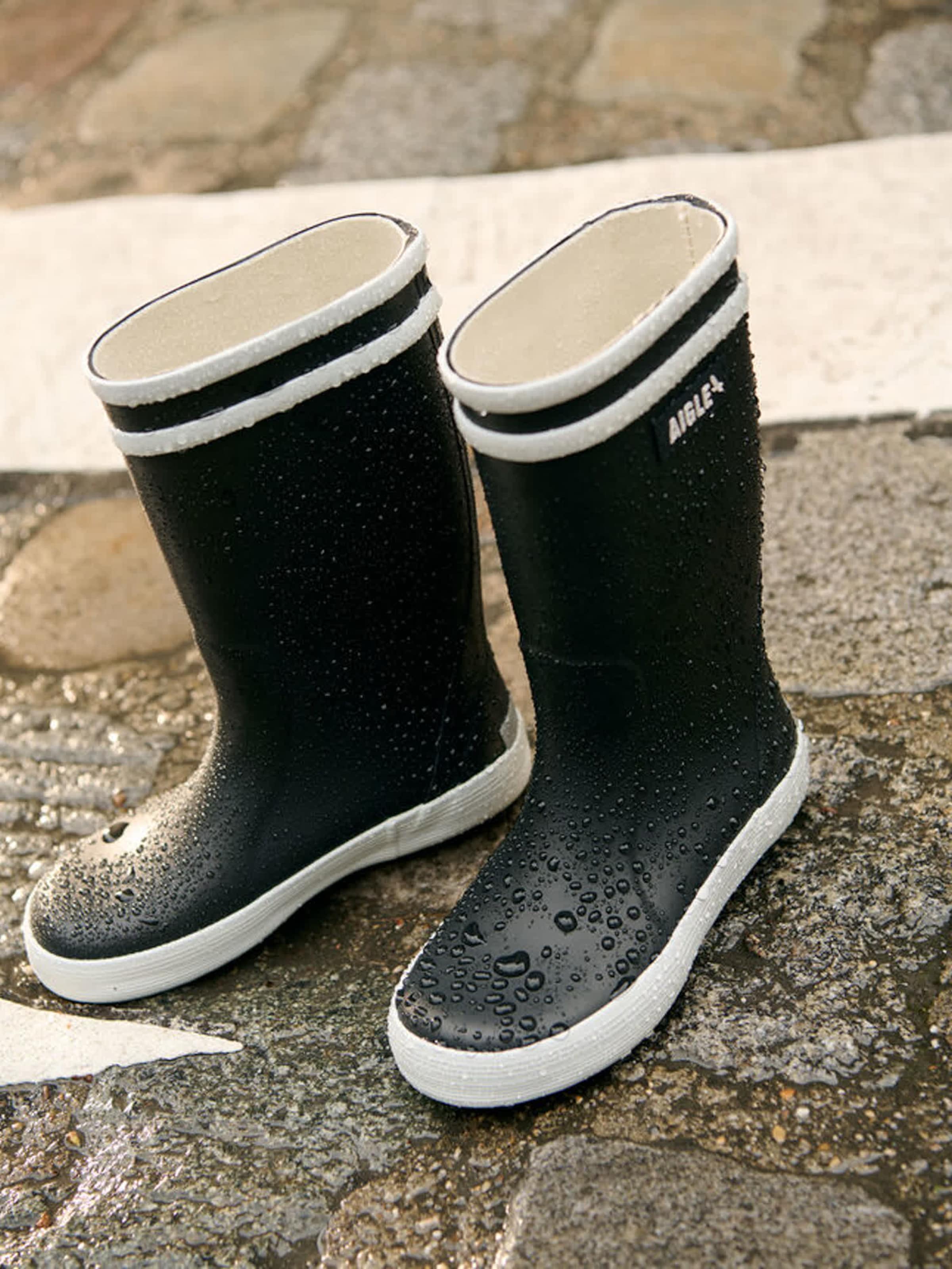 AIGLE Gummistøvler ' LOLLY POP UNISEX ' i sort