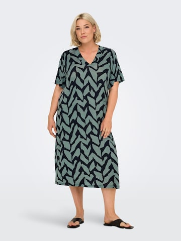 Robe 'CARFYRLA' ONLY Carmakoma en vert : devant