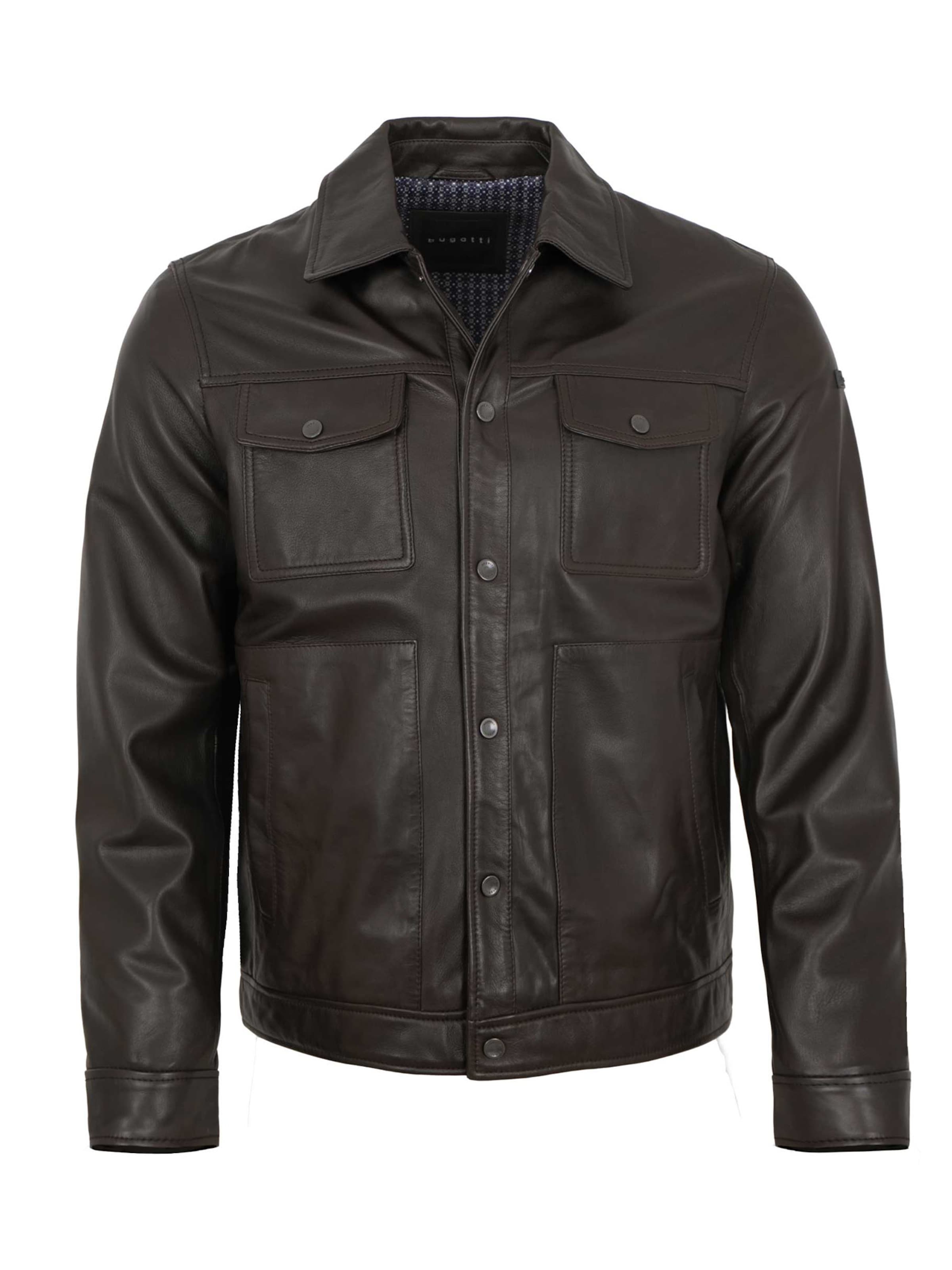 bugatti - Chaqueta de entretiempo 'BGT 095/M' en marrón: frente