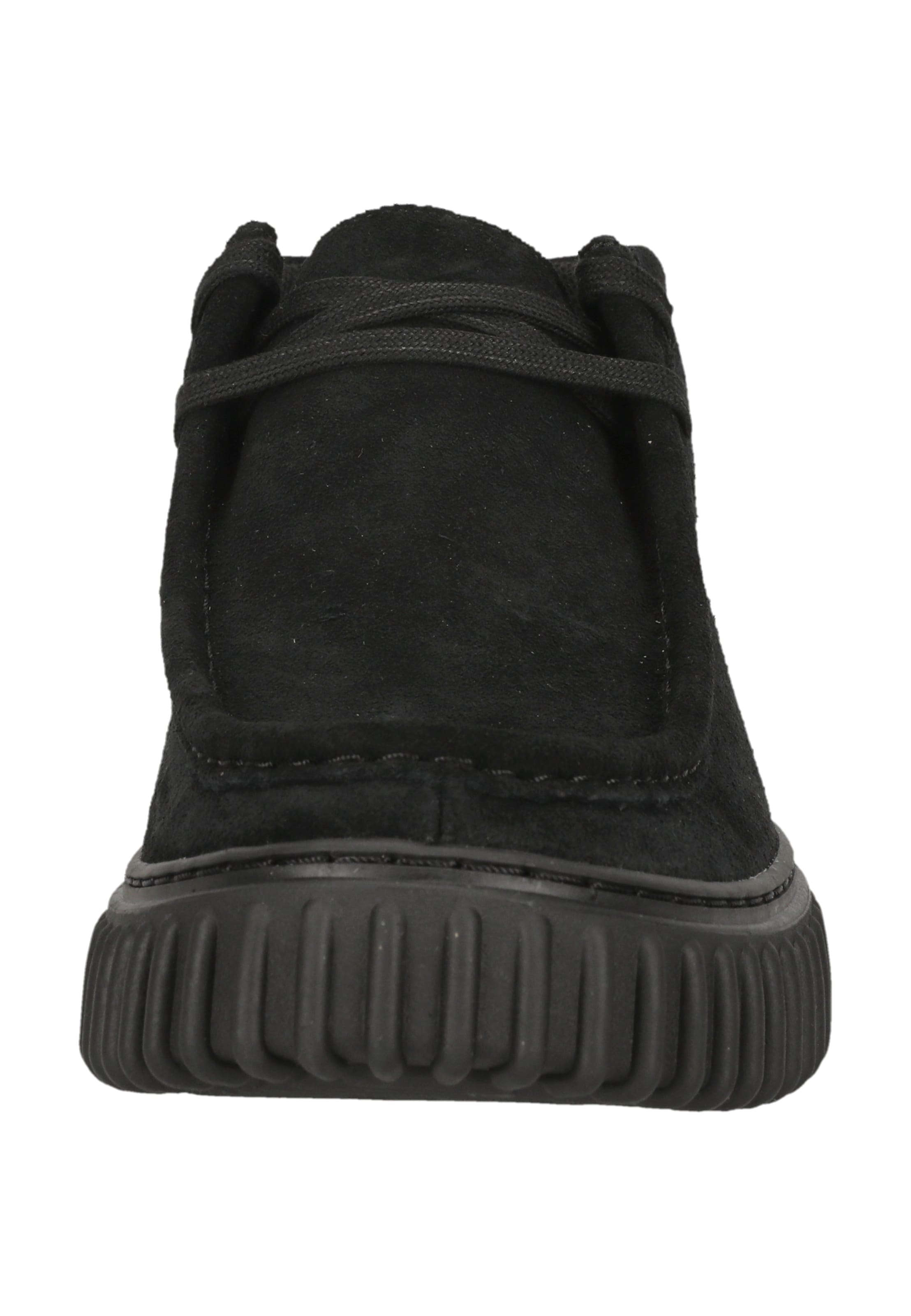 CLARKS Veterschoen 'Torhill Hi' in Zwart