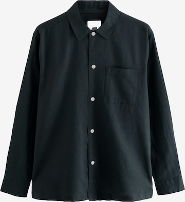Next Regularny krój Koszula w kolorze czarny: przód