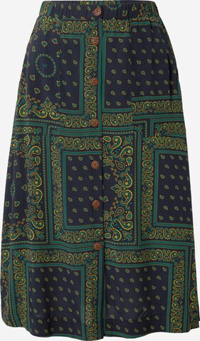 Iriedaily Skirt 'Blossy' in Green: front