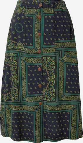 Iriedaily Skirt 'Blossy' in Green: front