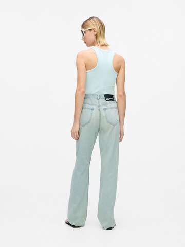 KARL LAGERFELD JEANS Широкий Джинсы в Синий