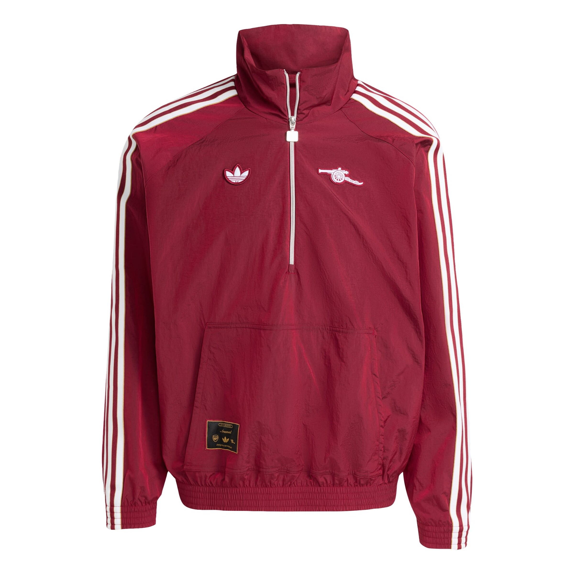 ADIDAS ORIGINALS Chaqueta de entretiempo 'Arsenal Terrace Icons' en rojo carmesí / blanco, Vista del producto