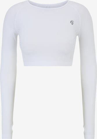 OCEANSAPART Performance shirt 'Beauty' in White: front