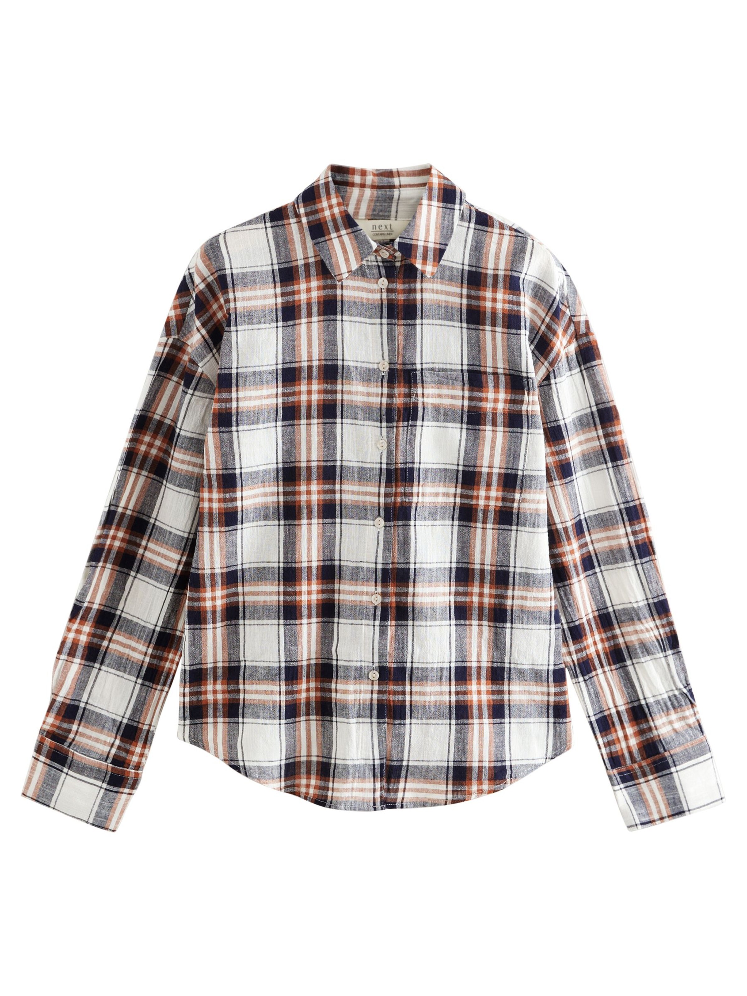 Chemisier Next en bleu : devant